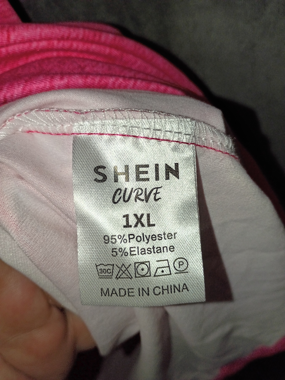 Shein Thinking Of You Voo Doo Doll Shirt Size 1X EUC P2P 22.5 In Length 25.5 In - Picture 4 of 7